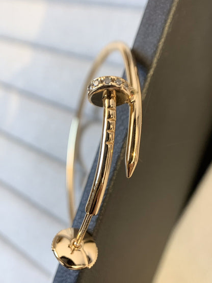 ¡®Moco¡¯JUSTE EARRINGS GOLD DIAMONDS 1.8MM