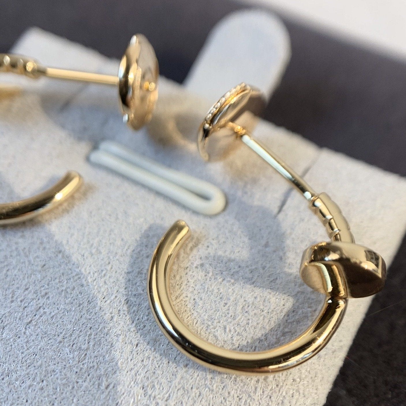 ¡®Moco¡¯JUSTE EARRINGS PINK GOLD