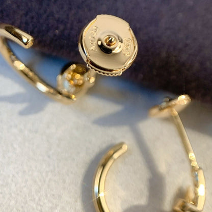 ¡®Moco¡¯JUSTE EARRINGS PINK GOLD