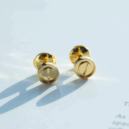 ¡®Moco¡¯LOVE EARRINGS GOLD 10MM