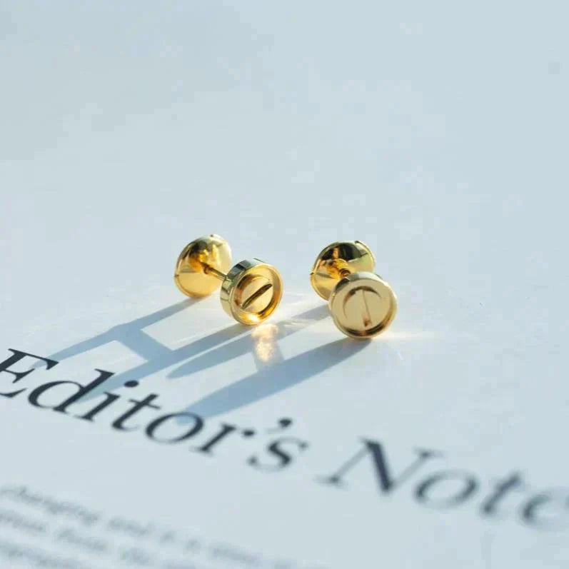 ¡®Moco¡¯LOVE EARRINGS GOLD 10MM