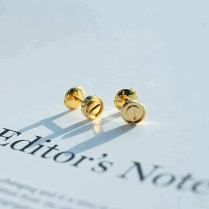 ¡®Moco¡¯LOVE EARRINGS GOLD 10MM