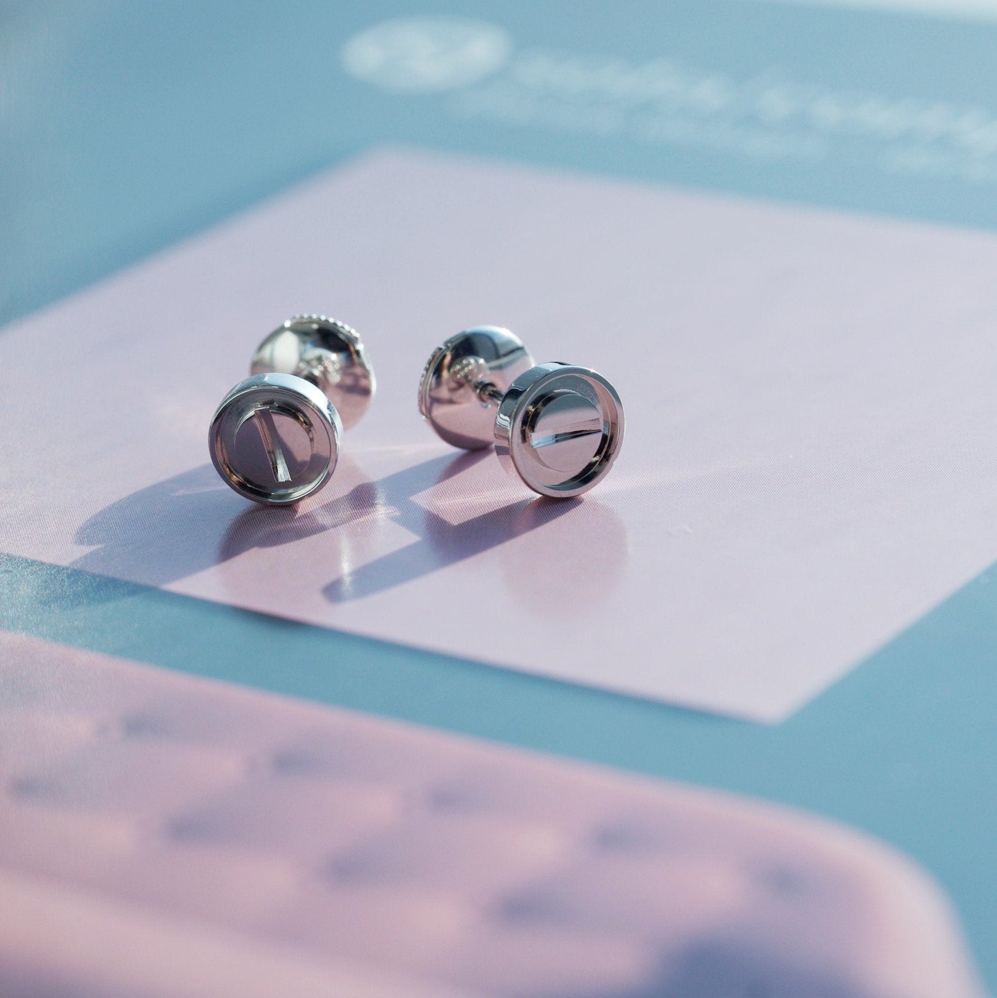 ¡®Moco¡¯LOVE EARRINGS SILVER 10MM