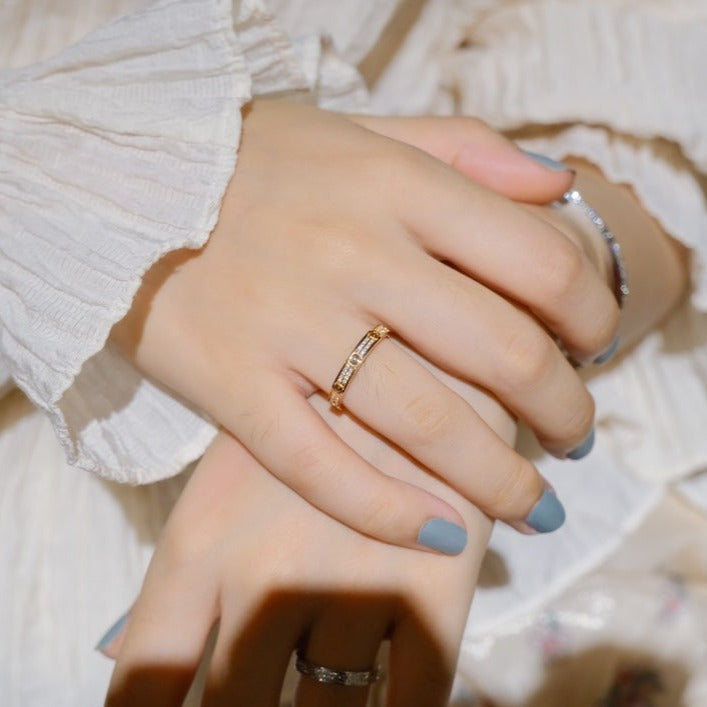 ¡®Moco¡¯LOVE RING 2.65MM DIAMOND