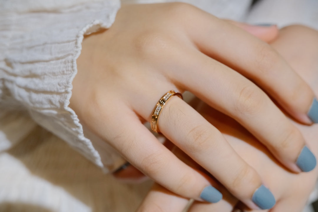 ¡®Moco¡¯LOVE RING 2.65MM DIAMOND