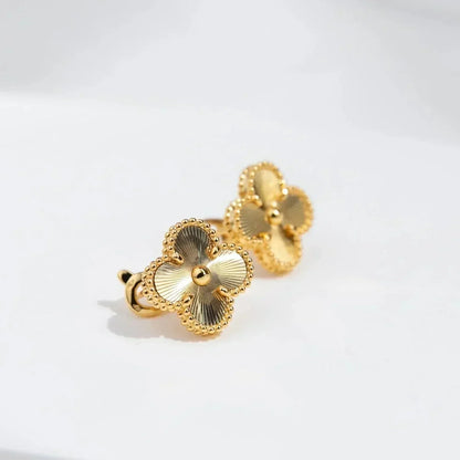 ¡®Moco¡¯CLOVER MEDIUM 1 MOTIFS LASER EARRINGS