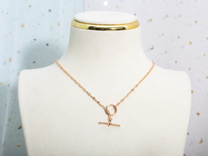 ¡®Moco¡¯ECHAPPEE NECKLACE PINK GOLD