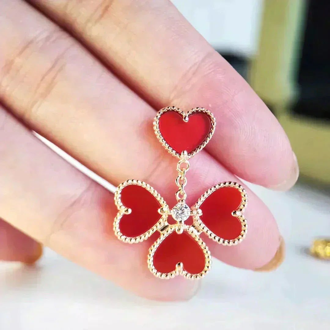 ¡®Moco¡¯SWEET CLOVER CARNELIAN EARRINGS