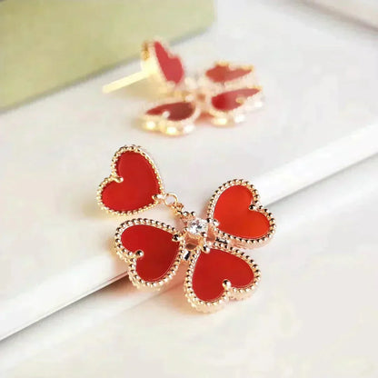 ¡®Moco¡¯SWEET CLOVER CARNELIAN EARRINGS