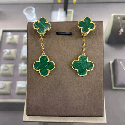 ¡®Moco¡¯CLOVER 2 MOTIFS  EARRINGS (MULTIPLE CHOICESC