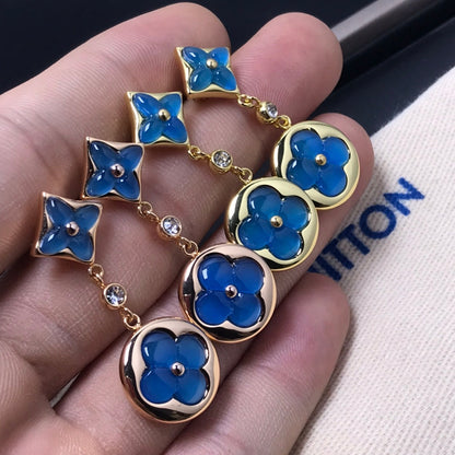 ¡®Moco¡¯STAR AND SUN AGATE DIAMOND EARRINGS