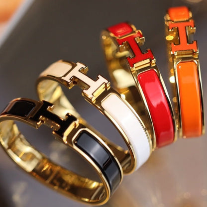 ¡®Moco¡¯H BRACELET 12MM GOLD