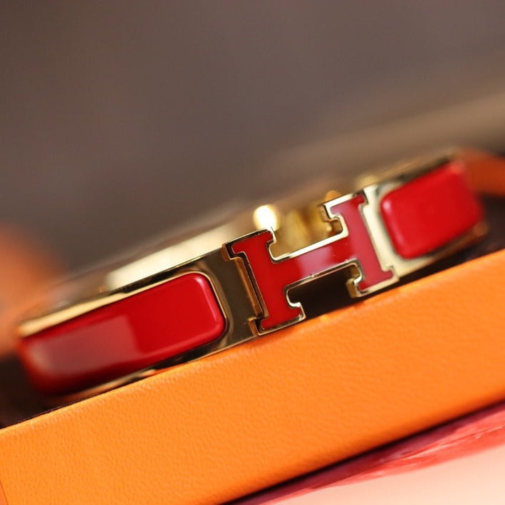 ¡®Moco¡¯H BRACELET 12MM GOLD