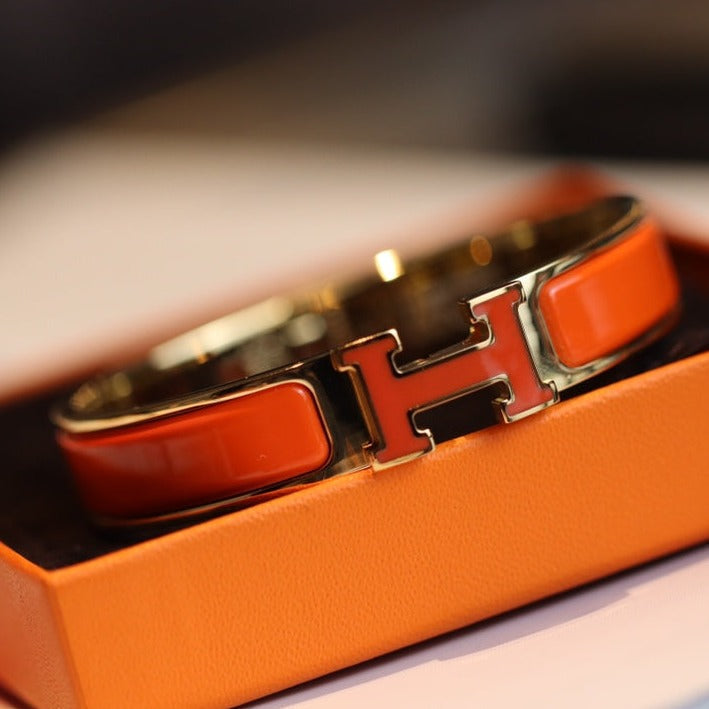 ¡®Moco¡¯H BRACELET 12MM GOLD