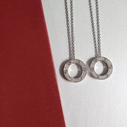 ¡®Moco¡¯LOVE NECKLACE ADJUSTABLE SILVER