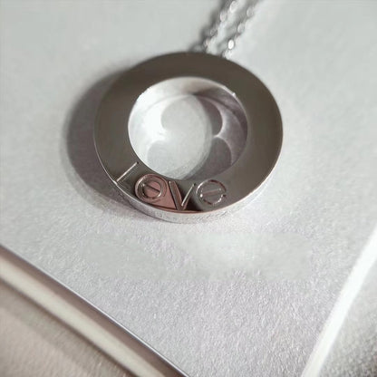 ¡®Moco¡¯LOVE NECKLACE ADJUSTABLE SILVER