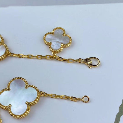 ¡®Moco¡¯MAGIC CLOVER MOP GOLD BRACELET 5 MOTIFS