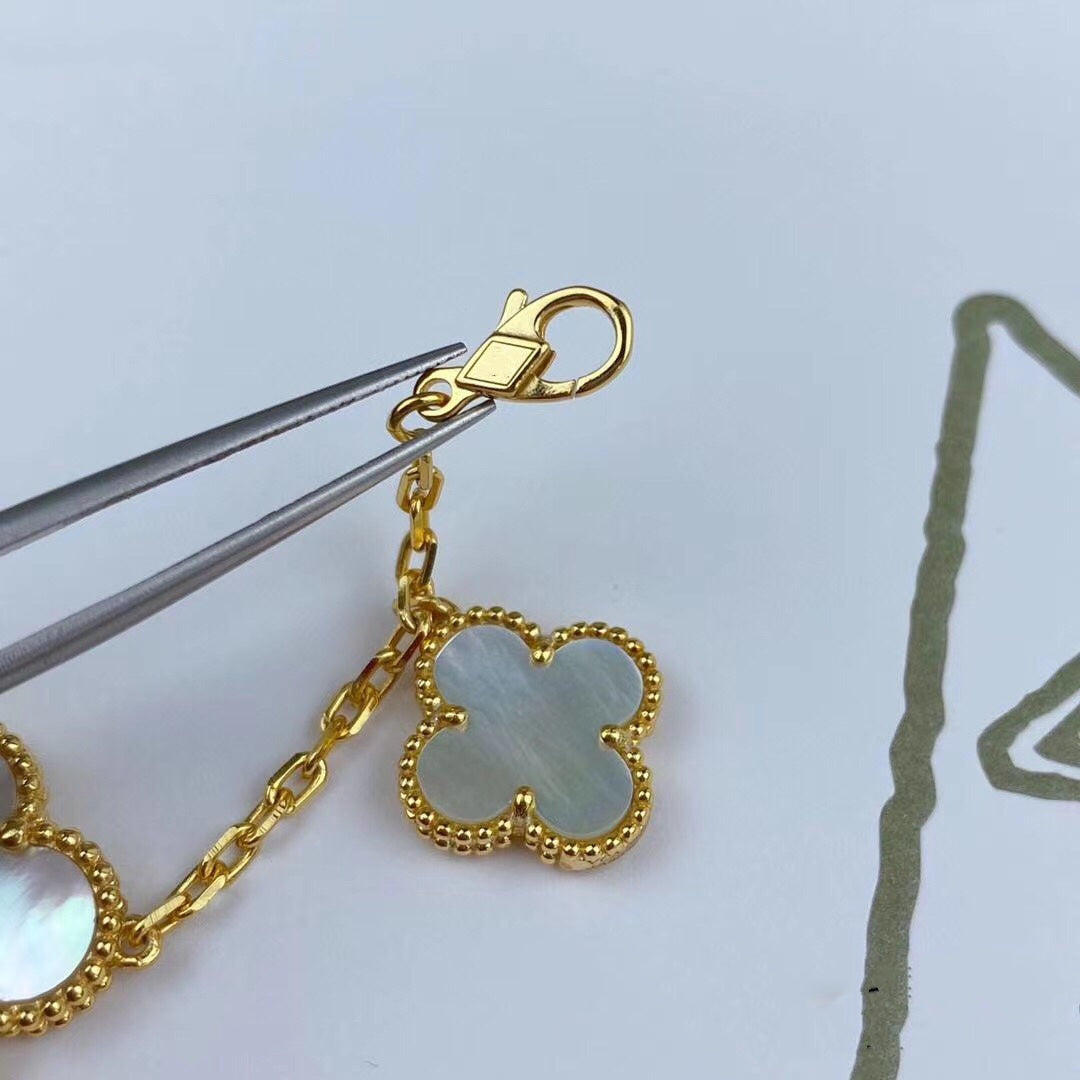 ¡®Moco¡¯MAGIC CLOVER MOP GOLD BRACELET 5 MOTIFS