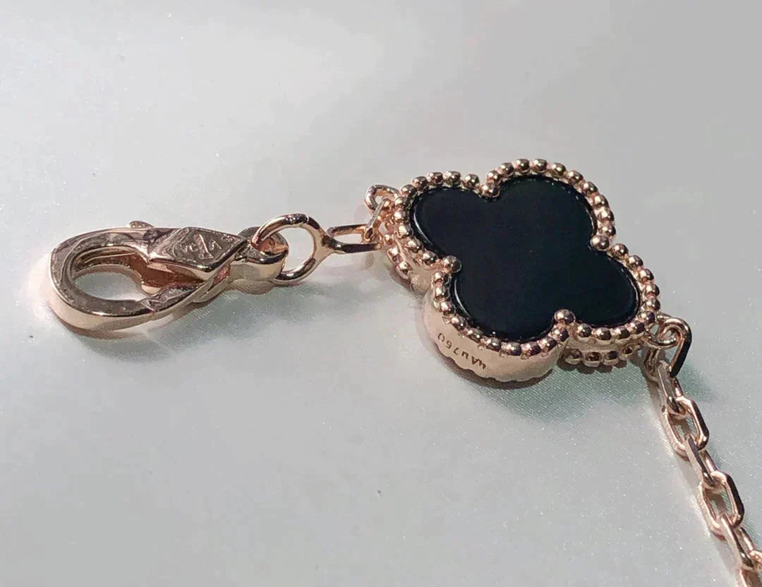 [Moco]New CLOVER 5 MOTIFS MULTICOLOR BRACELET