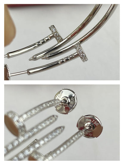 ¡®Moco¡¯JUSTE EARRINGS FULL DIAMONDS 1.8MM