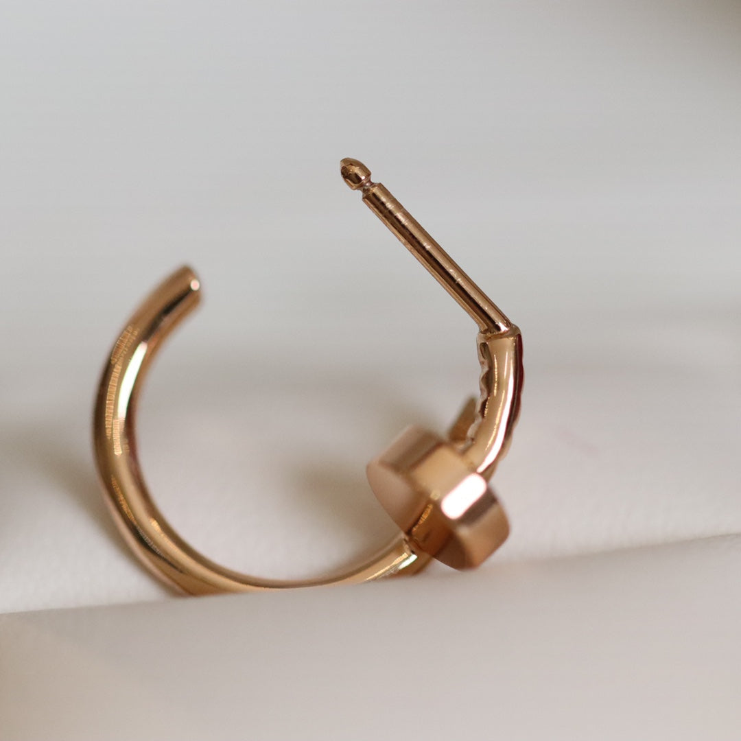 ¡®Moco¡¯JUSTE EARRINGS PINK GOLD