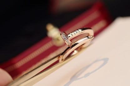 ¡®Moco¡¯JUSTE RING 2.65MM PINK GOLD DIAMOND