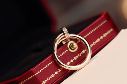 ¡®Moco¡¯JUSTE RING 2.65MM PINK GOLD DIAMOND