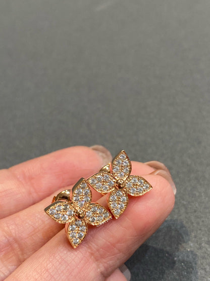 ¡®Moco¡¯STAR DIAMOND EARRINGS