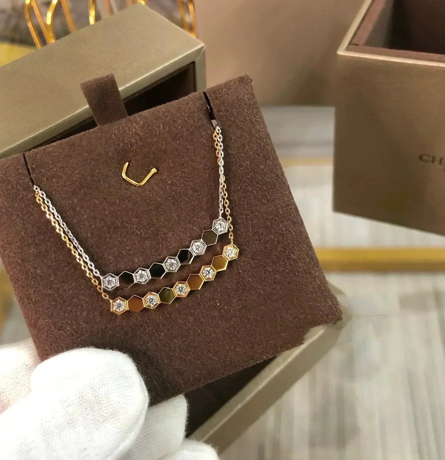 ¡®Moco¡¯BEE LOVE NECKLACE DIAMOND