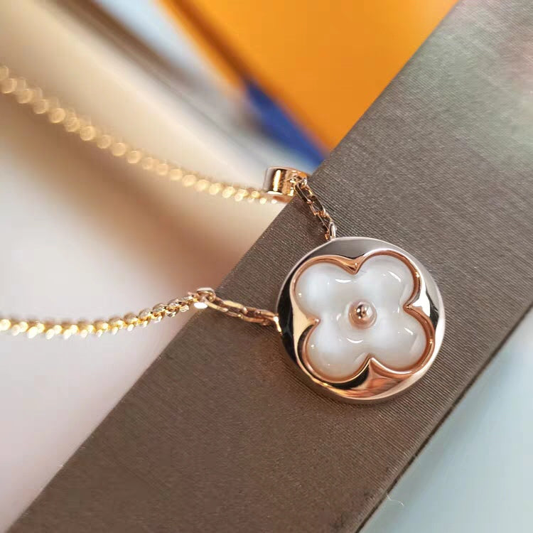 ¡®Moco¡¯SUN MOP GOLD 1 DIAMOND NECKLACE