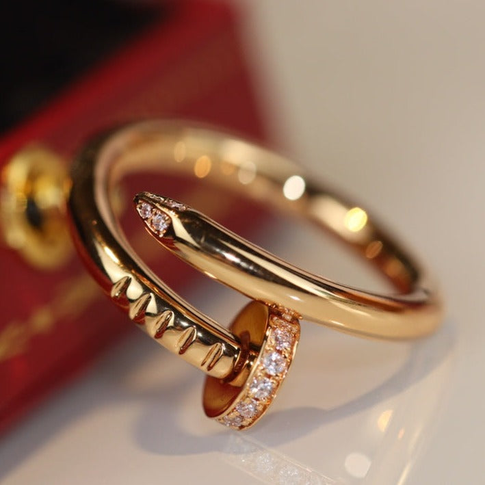 ¡®Moco¡¯JUSTE RING 2.65MM GOLD DIAMOND