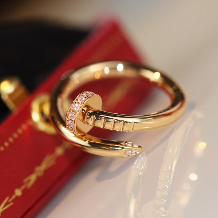 ¡®Moco¡¯JUSTE RING 2.65MM GOLD DIAMOND