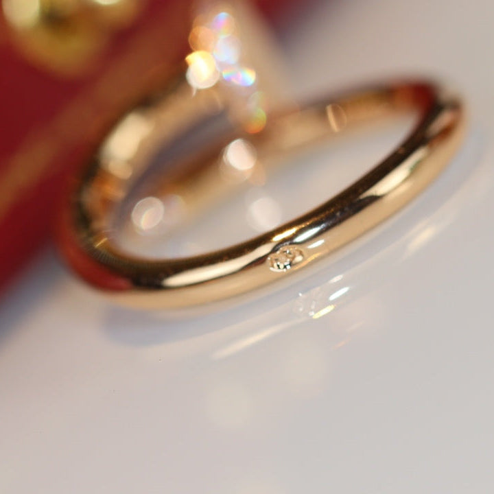 ¡®Moco¡¯JUSTE RING 2.65MM GOLD DIAMOND