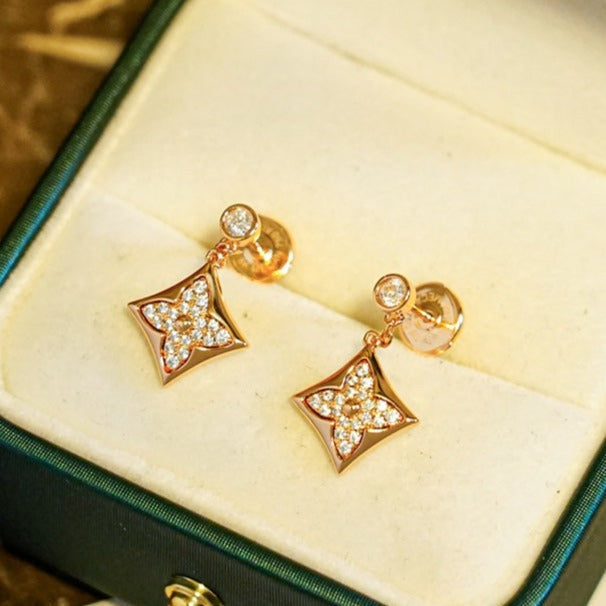 ¡®Moco¡¯STAR DIAMONDS EARRINGS GOLD