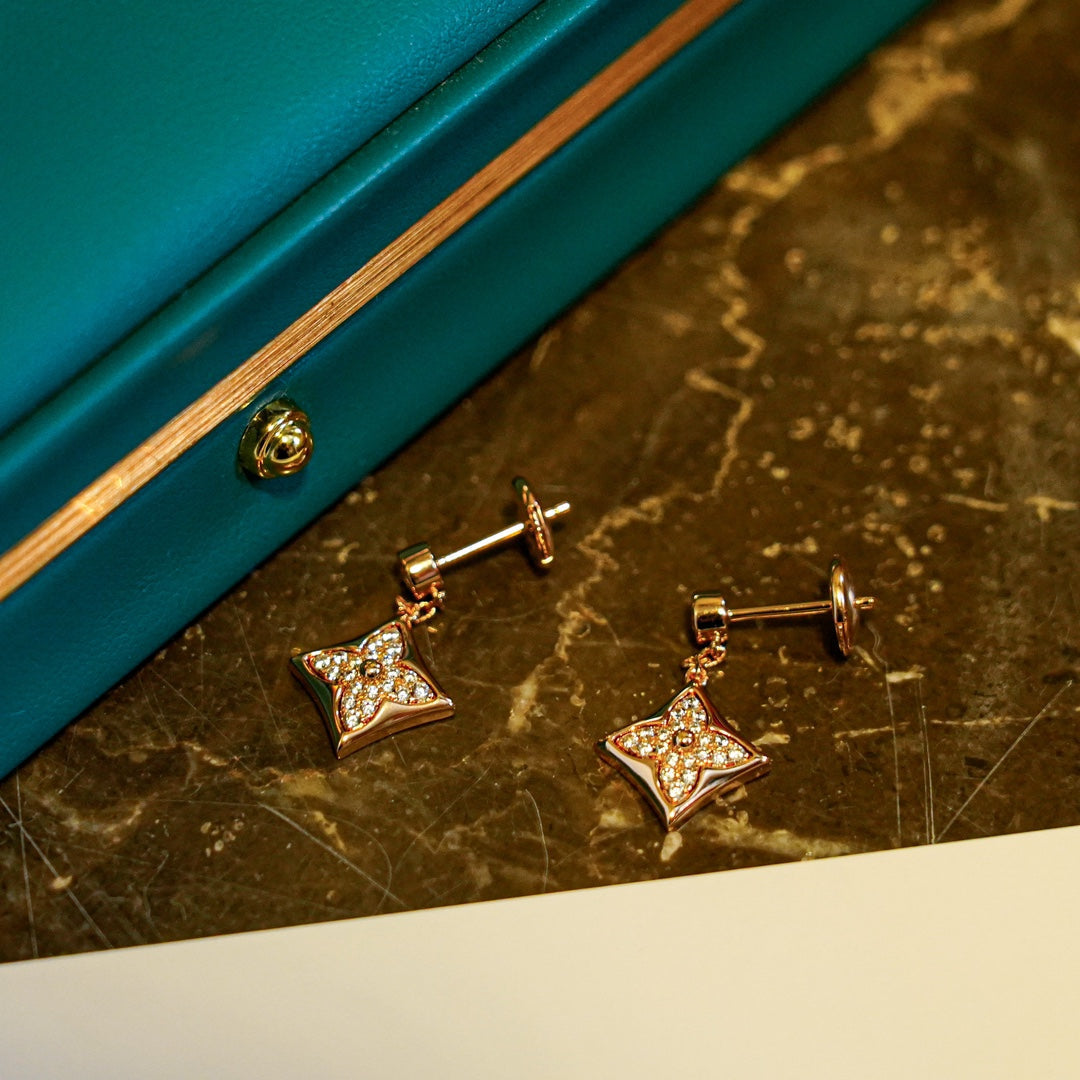 ¡®Moco¡¯STAR DIAMONDS EARRINGS GOLD
