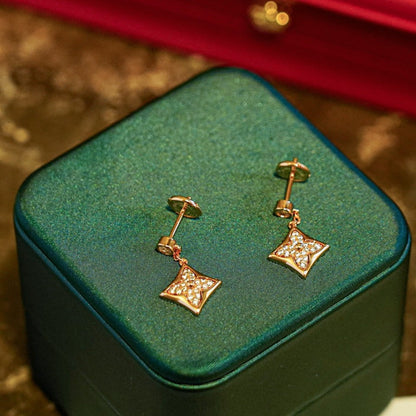 ¡®Moco¡¯STAR DIAMONDS EARRINGS GOLD
