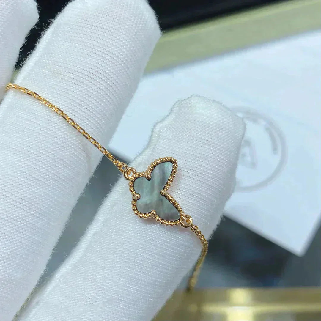 ¡®Moco¡¯BUTTERFLY DARK MOP BUTTERFLY BRACELET