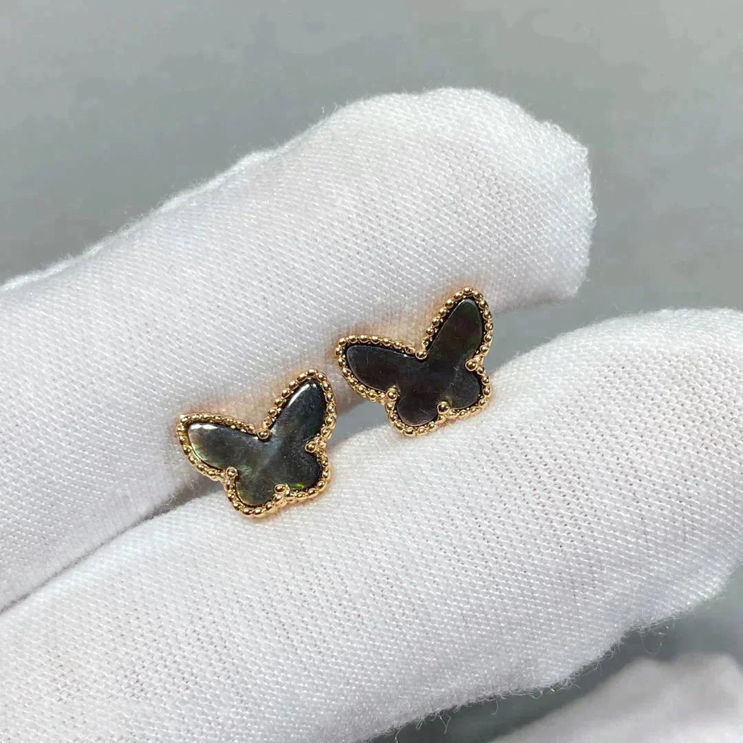 ¡®Moco¡¯BUTTERFLY DARK MOP  EARRINGS