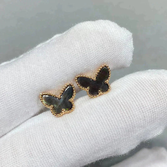 ¡®Moco¡¯BUTTERFLY DARK MOP  EARRINGS
