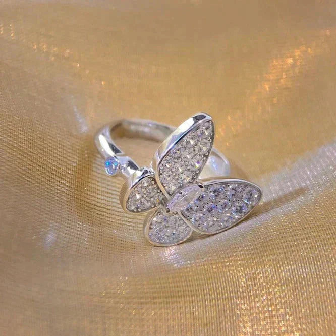 ¡®Moco¡¯BUTTERFLY DIAMOND RING