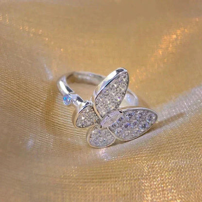 ¡®Moco¡¯BUTTERFLY DIAMOND RING
