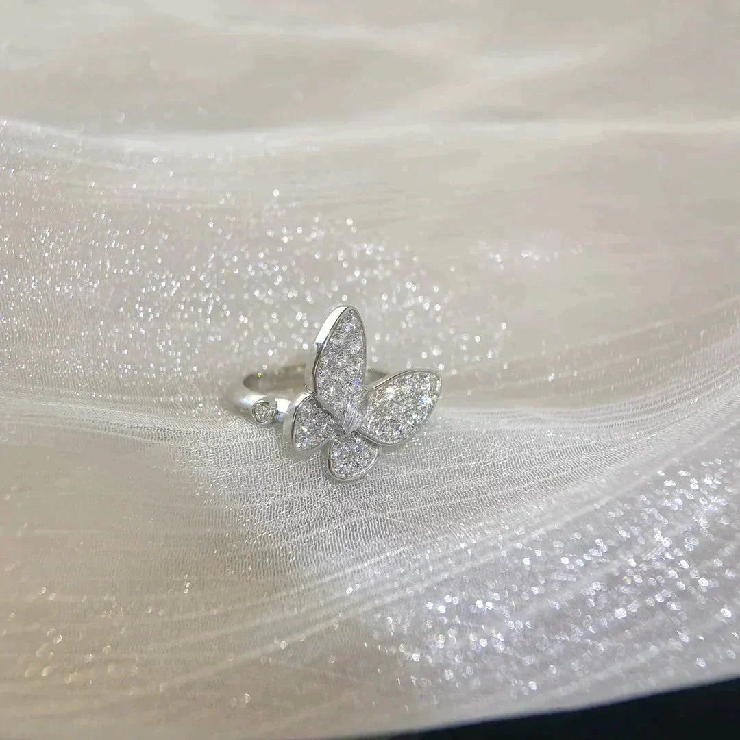 ¡®Moco¡¯BUTTERFLY DIAMOND RING