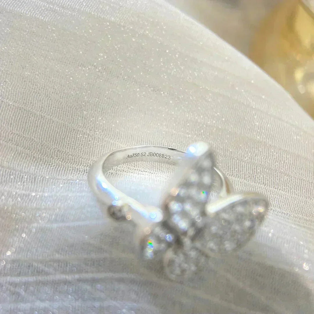 ¡®Moco¡¯BUTTERFLY DIAMOND RING