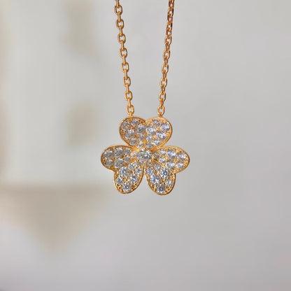 ¡®Moco¡¯FLOWER DIAMOND NECKLACE