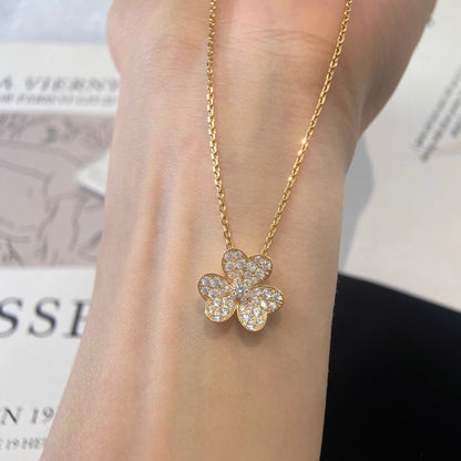¡®Moco¡¯FLOWER DIAMOND NECKLACE