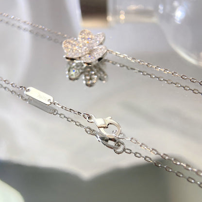 ¡®Moco¡¯FLOWER DIAMOND NECKLACE