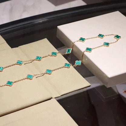 ¡®Moco¡¯CLOVER 20 MOTIFS MALACHITE GOLD