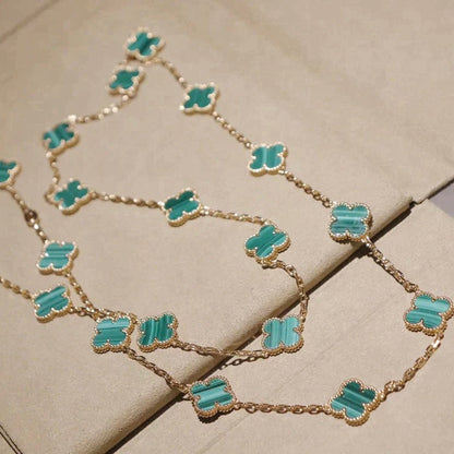 ¡®Moco¡¯CLOVER 20 MOTIFS MALACHITE GOLD