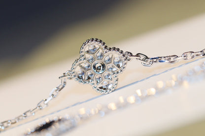 ¡®Moco¡¯CLOVER 20 MOTIFS ONYX DIAMOND SILVER