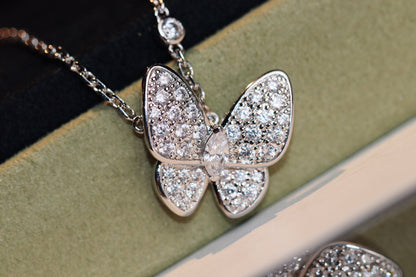 ¡®Moco¡¯BUTTERFLY DIAMOND NECKLACE